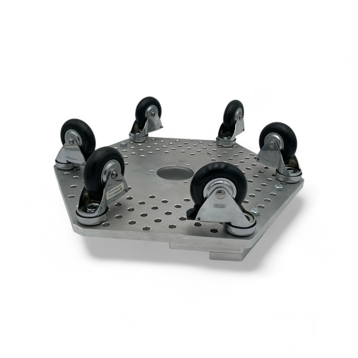 16” Hexagon Mitchell Floor Dolly with Bracket