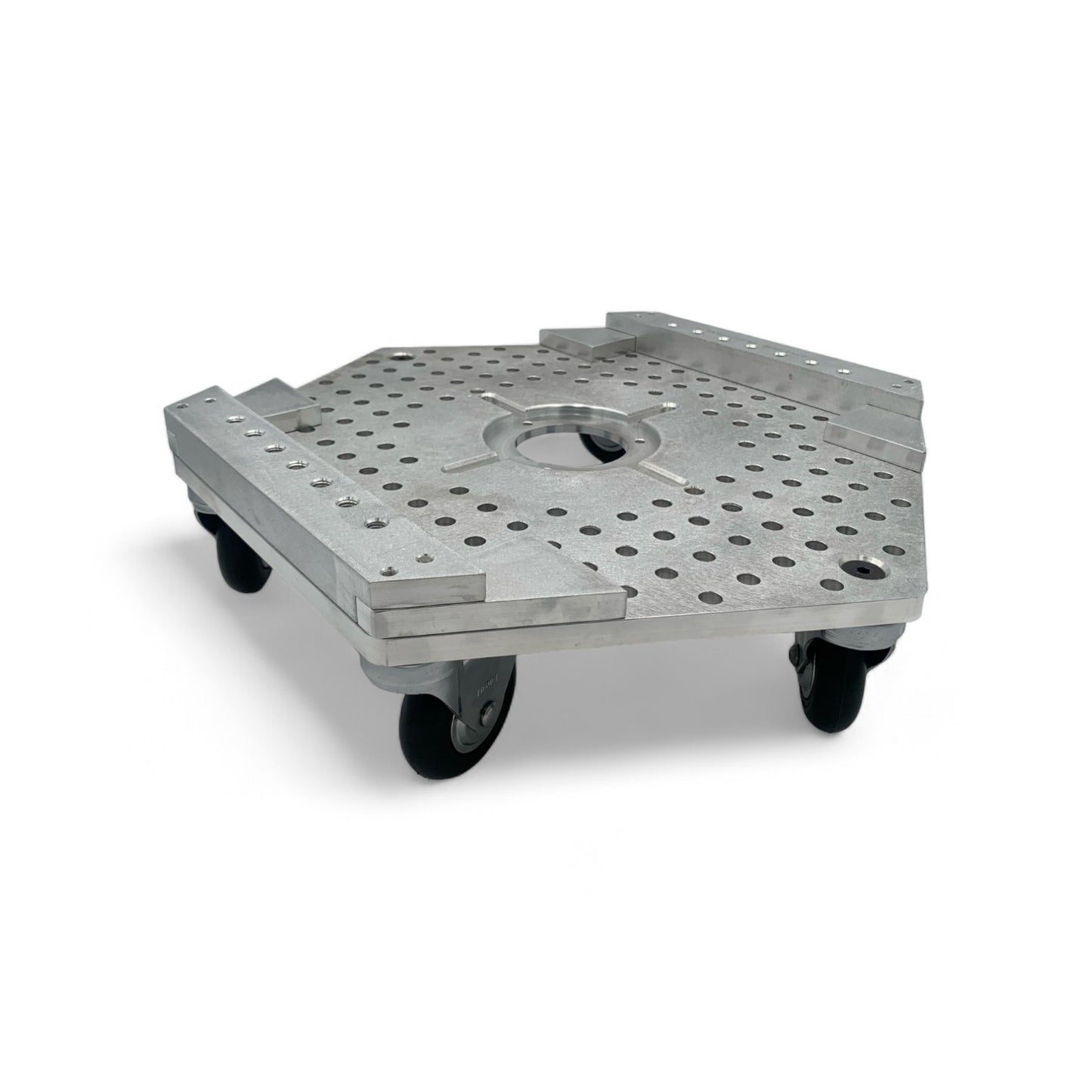 16” Hexagon Mitchell Floor Dolly with Bracket