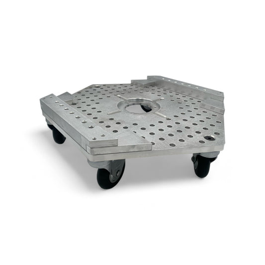 16” Hexagon Mitchell Floor Dolly with Bracket